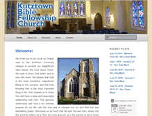 Tablet Screenshot of kutztownbfc.org